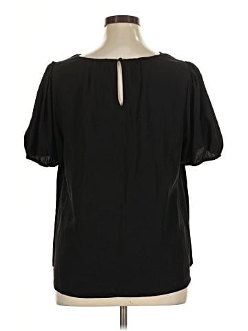 LC Lauren Conrad Short Sleeve Blouse (view 2)
