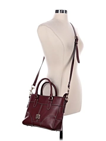 Dooney & Bourke Leather Satchel (view 2)