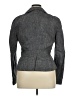 Max Studio 100% Linen Chevron-herringbone Gray Blazer Size 14 - photo 2