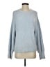 Sanctuary Solid Blue Pullover Sweater Size S - photo 1