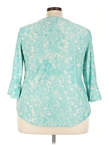 Notations 3/4 Sleeve Blouse (view 2)