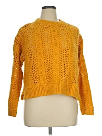 Madewell Windemere Pointelle Pullover Sweater (view 1)