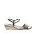 Stuart Weitzman Silver Wedges Size 9 - photo 1
