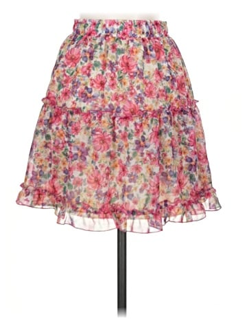 Lavender Brown Casual Skirt (view 2)