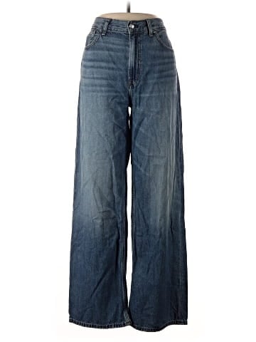 Madewell Low-Slung Baggy Jeans in Airy Denim (view 1)
