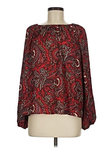 Ann Taylor LOFT Outlet Long Sleeve Blouse (view 1)