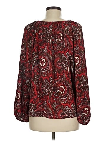 Ann Taylor LOFT Outlet Long Sleeve Blouse (view 2)
