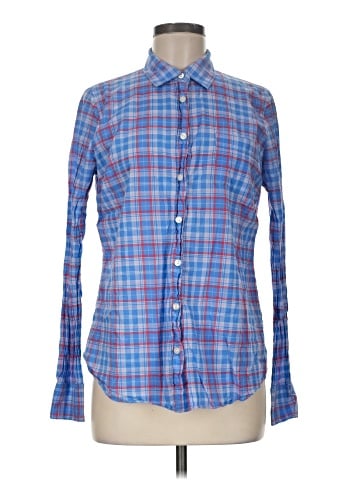 J.Crew Factory Store Long Sleeve Button-Down Shirt (view 1)