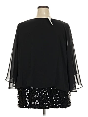 Roz & Ali 3/4 Sleeve Blouse (view 2)