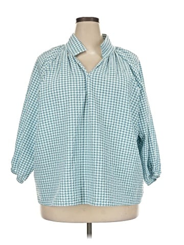 Finley 3/4 Sleeve Blouse (view 1)