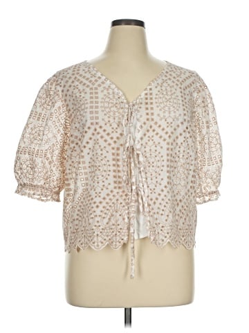 Hester & Orchard Short Sleeve Blouse (view 1)