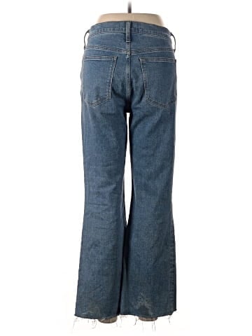 Madewell Kick Out Crop Jeans in Cherryville Wash: Raw-Hem Edition (view 2)