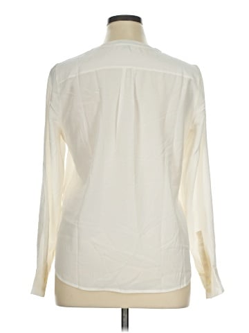 J.Crew Long Sleeve Silk Top (view 2)