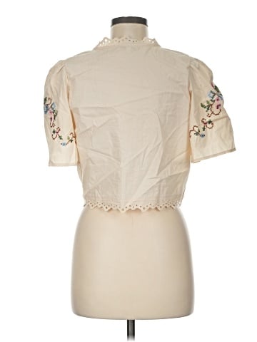 Moon River Short Sleeve Blouse (view 2)