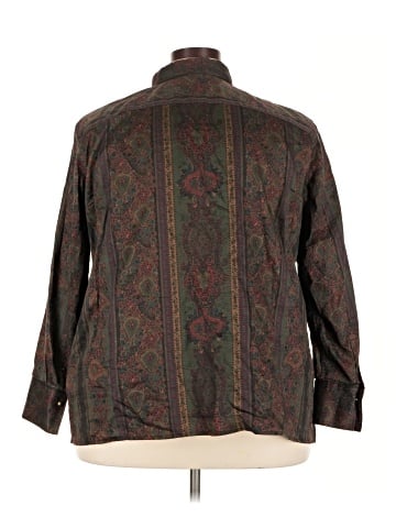 Lauren by Ralph Lauren Long Sleeve Button-Down Shirt (view 2)