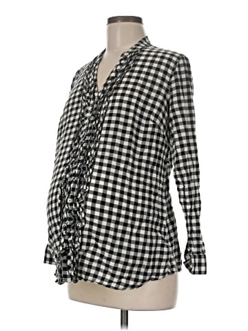 Motherhood Long Sleeve Blouse (view 1)