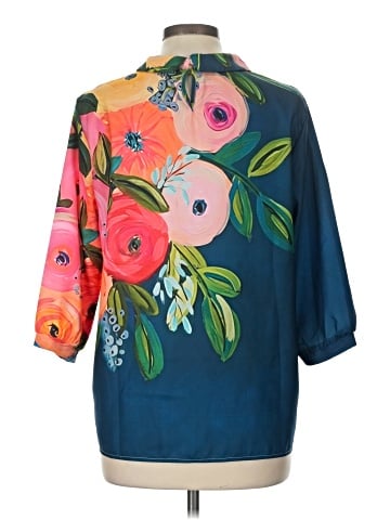 Unbranded 3/4 Sleeve Blouse (view 2)