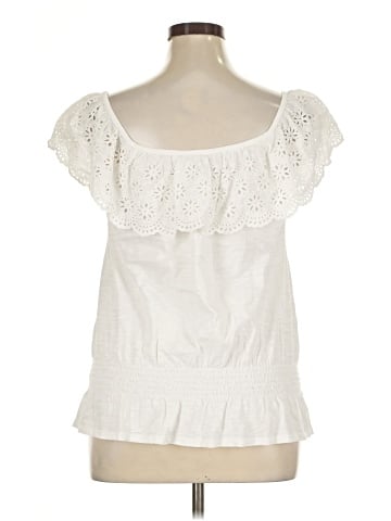 Lauren by Ralph Lauren Short Sleeve Top (view 2)
