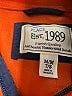 The Children's Place 100% Polyester Color Block Orange Track Jacket Size 7 - 8 - photo 3
