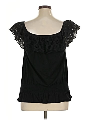 Lauren by Ralph Lauren Short Sleeve Top (view 2)