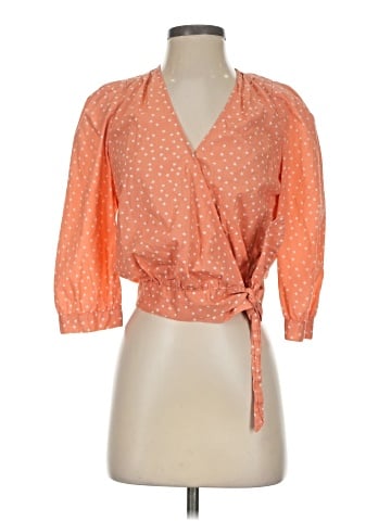 Madewell 3/4 Sleeve Blouse (view 1)