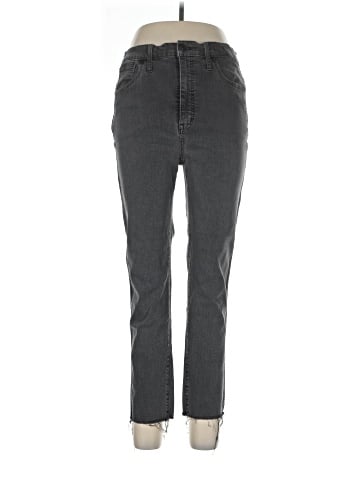 Madewell Stovepipe Jeans in Banberry Wash: Raw-Hem Edition (view 1)