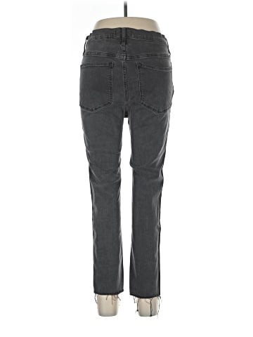 Madewell Stovepipe Jeans in Banberry Wash: Raw-Hem Edition (view 2)