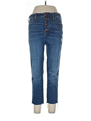 Madewell 10" High-Rise Skinny Jeans: Drop-Hem Edition (view 1)