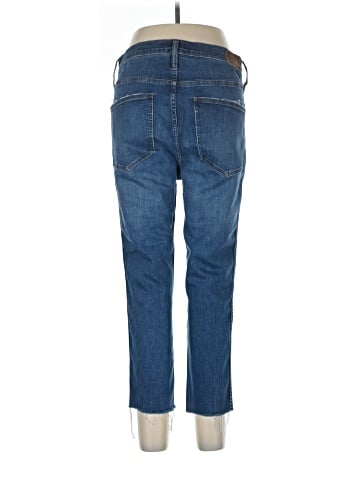 Madewell 10" High-Rise Skinny Jeans: Drop-Hem Edition (view 2)