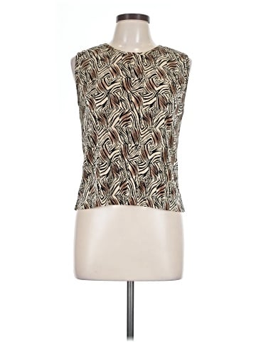Plisse Sleeveless Blouse (view 1)