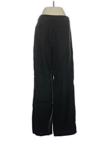 Madewell Patch Pocket Flare Pant in 100% Linen (view 2)