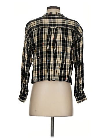 Lou & Grey 3/4 Sleeve Button-Down Shirt (view 2)