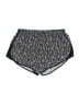Nike 100% Polyester Chevron-herringbone Silver Athletic Shorts Size M - photo 1
