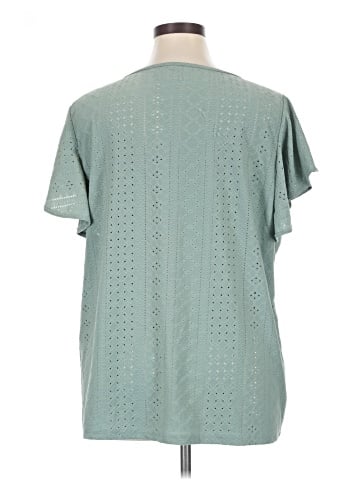 Unbranded Short Sleeve Blouse (view 2)