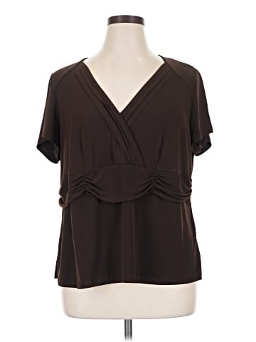 Simply French International Design Short Sleeve Blouse (view 1)