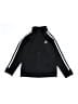 Adidas 100% Polyester Solid Black Track Jacket Size 5 - photo 1