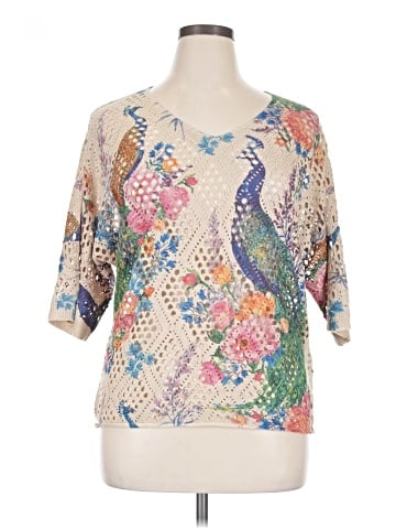 Unbranded 3/4 Sleeve Top (view 1)