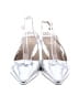 Sam Edelman Metallic Silver Heels Size 9 - photo 2