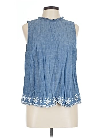 J.Crew Factory Store Sleeveless Blouse (view 1)