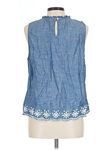J.Crew Factory Store Sleeveless Blouse (view 2)
