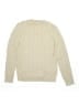 Crewcuts 100% Cotton Solid Ivory Pullover Sweater Size 12 - 14 - photo 1