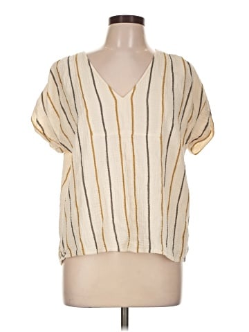 Madewell Lightspun Westing Shirt in Stripe (view 1)