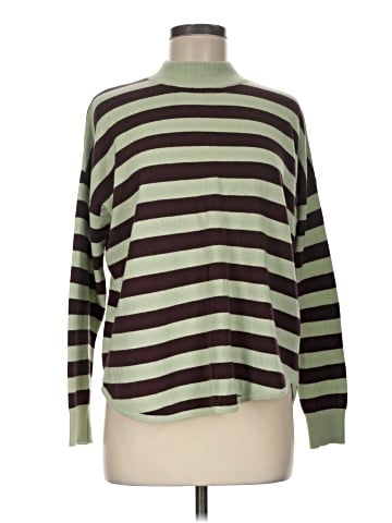 Madewell Ashbury Mockneck Sweater in Kelsey Stripe (view 1)