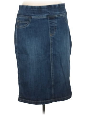 Christopher & Banks Denim Skirt (view 1)