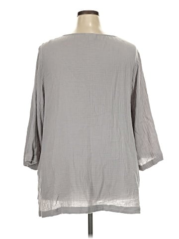 Purejill 3/4 Sleeve Blouse (view 2)
