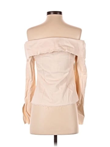 Topshop Long Sleeve Blouse (view 2)