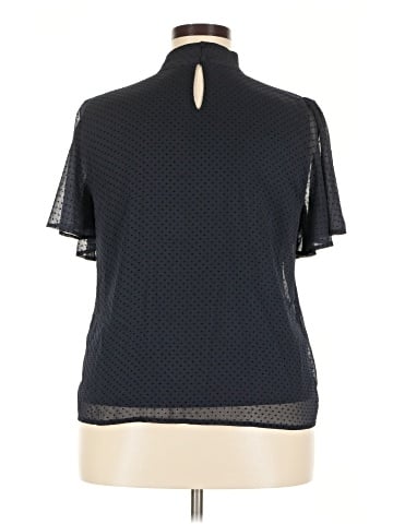 LC Lauren Conrad Short Sleeve Blouse (view 2)