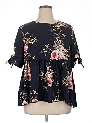 Shein Short Sleeve Blouse (view 1)