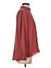 Three Eighty Two 100% Polyester Burgundy Long Sleeve Blouse Size XS - photo 4