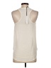 Three Eighty Two 100% Polyester Ivory Sleeveless Blouse Size XS - photo 2